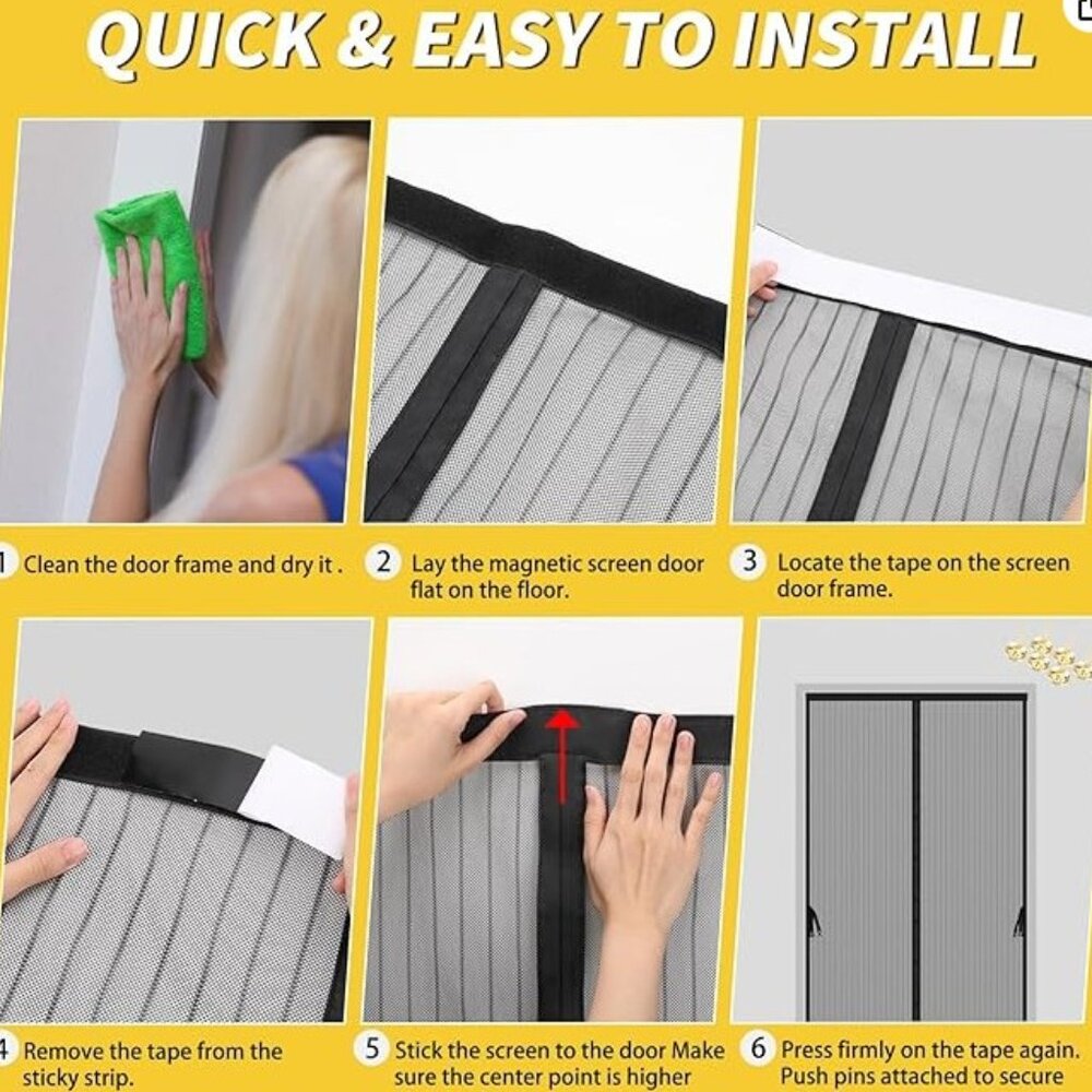 FUNCTION CONVENIENT MAGNETIC SCREEN DOOR - Picture 5 of 8